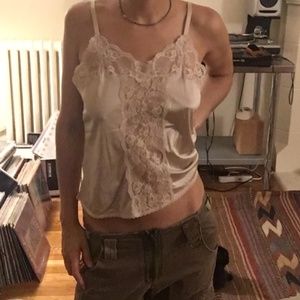 Vintage Lace Slip Camisole